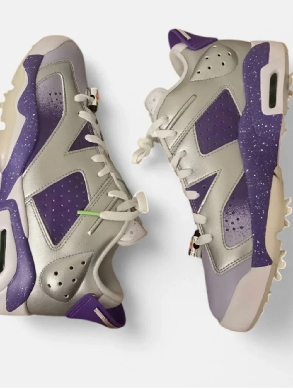 Nike Air Jordan 6 Retro Low Golf NRG Mens Golf Shoes Purple FD0205-055